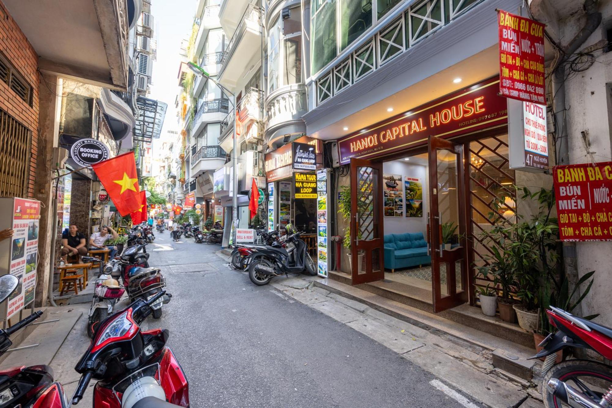 Hanoi Capital House & Travel Eksteriør bilde